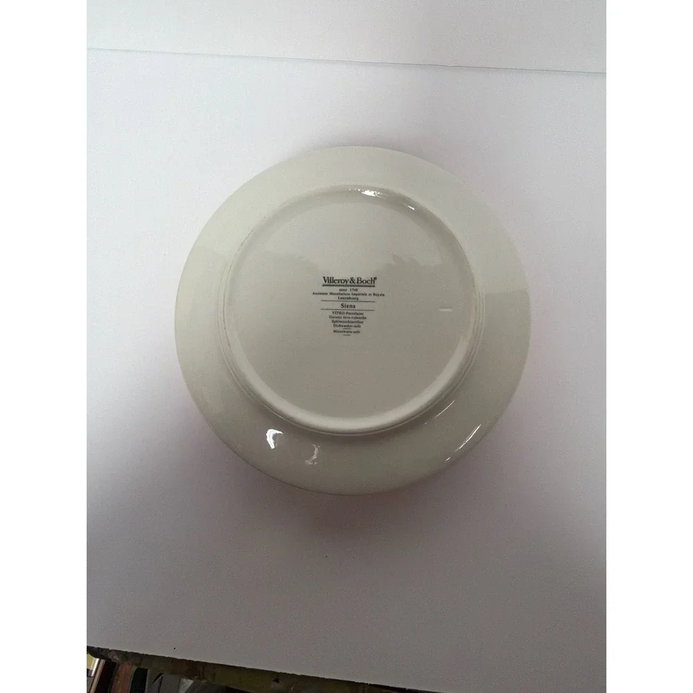 Villeroy & Boch Siena Vitro-Porcelaine‎ 9-Inch Round Vegetable Serving Bowl